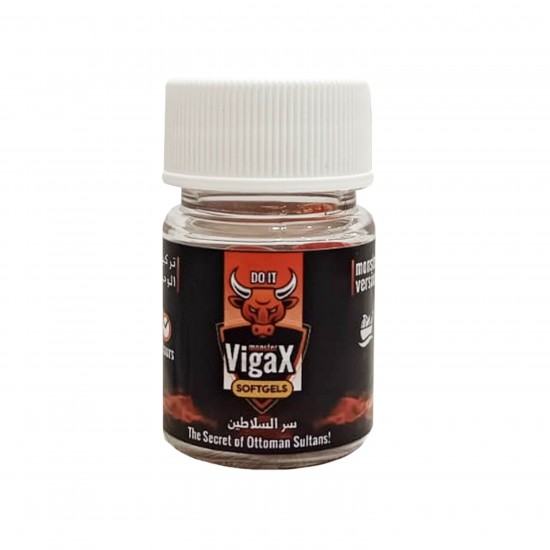 The Monster VigaX Softgels, ED Treatment, Libido Enhancement, Performance Boost, Delay Ejaculation, 72-Hour Effect, 10 Softgels