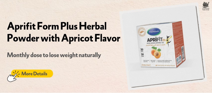 Apricot flavored slimming tea