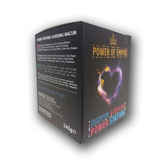 Empire Power Paste, The Secret of Emperors, Unleash Your Virility, Enhance Desire and Delay Ejaculation for Lasting Intimacy, 4×240gr