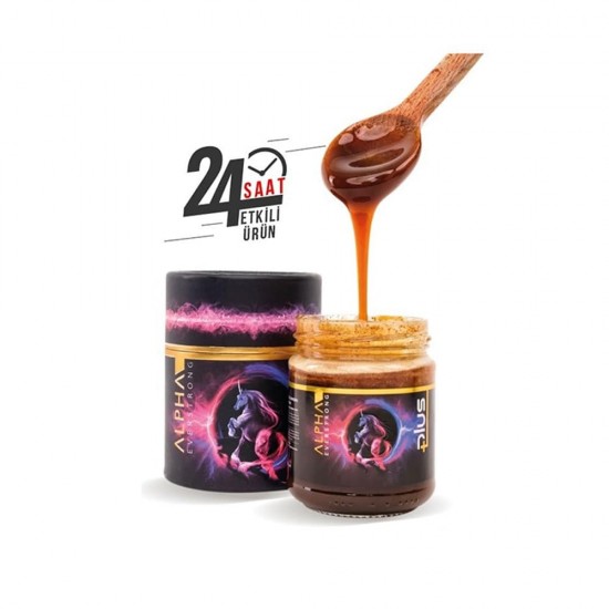 Alpha Ever Strong Plus Paste, Special Ottoman Secret Honey Mix, Ginseng and Special Alpha Honey, 240 GR