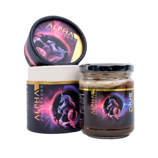 Alpha Ever Strong Plus Paste, Enhance Erection, Boost Sex Drive & Maximize Sexual Pleasure with Ginseng and Special Alpha Honey, 240 GR