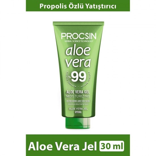 PROCSIN Aloe Vera Gel 30 ml, Experience Ultimate Skin Relief, Soothe and Moisturize the Skin 