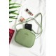 Women's Summer Hand and Shoulder Bag, Versatile, Stylish, Durable, Lightweight, Premium Turkish Leather, Green Color