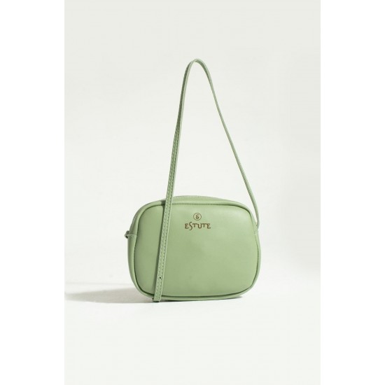 Women's Summer Hand and Shoulder Bag, Versatile, Stylish, Durable, Lightweight, Premium Turkish Leather, Green Color