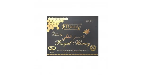 TurkAttar, Etumax VIP, Malaysian Royal Honey, with Royal Jelly, Maca,  Ginseng and Larva Powder, 12 Sachets x 18 g, 216 g