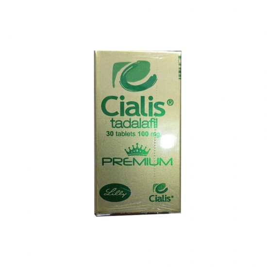 Cialis Tadalafil 100 mg, Enhanced Erection, Delayed Ejaculation, Renewed Virility, 36 Hours of Power, Made in USA, 30 Tablets