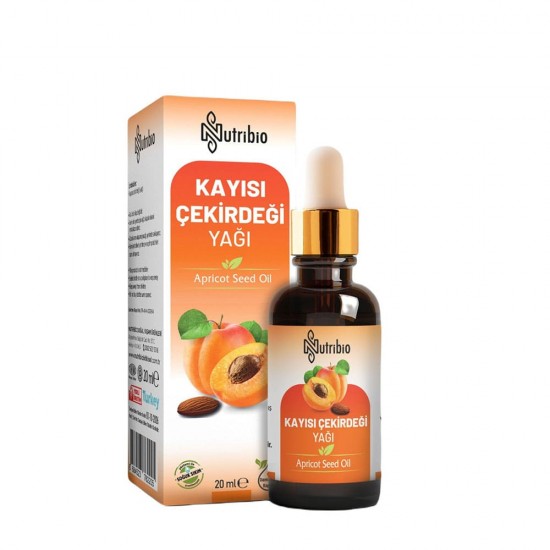 Apricot Seed Oil, Cold-Pressed, Natural and Organic, Skin Savior, Hair Revitalizer, for Relaxation and Well-being, 20 ml