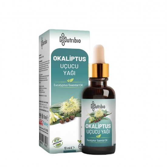 Eucalyptus Essential Oil - Organic, Natural, High-Quality Oil, Best for Skin, Hair and Respiratory Health, 10 ml 
