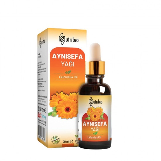 Pure Calendula Oil, deal for Sensitive Skin Care, Treats Wounds, Regenerates  Damaged Cells, Promotes Hair Growth, 20 ml 