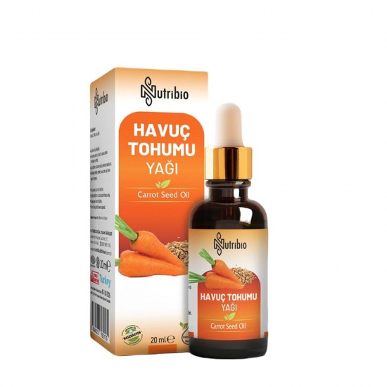 Carrot Seed Oil for Skin & Hair, Hydrate, Nourish, Rejuvenate, Protect, Natural sunscreen, Anti-Aging Oil,  20 ml