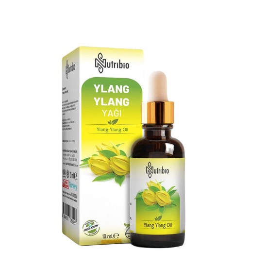 Ylang Ylang Oil, Natural, Organic, Therapeutic Essential Oil for Skin, Hair, Relaxation, Stress Relief and Mood Enhancement,10 ml