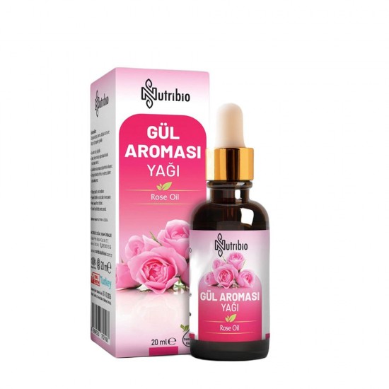 Rose Oil, Rose Aroma Oil for Aromatherapy, Refreshing Your Space and Creating Peaceful Ambiance with Rose Essential Oil, 20 ml