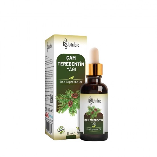 Pine Turpentine Oil, Aromatherapy to Deal with Muscle Spasms, Rheumatic Joint Pain, Respiratory and Skin Problems, 50 ML