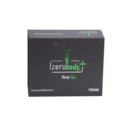 Zerobody Form Tea, Roseship Flavorad Mixed Herbal Tea, Appetite Suppressant For Weight Loss, Detox, Boost Metabolism and Slim Down, 30 Tea Bag