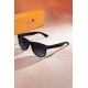 Turkish Polo Air Men's Sunglasses - Sleek Black Frame, UV400 Shield, Polarized Vision, Robust and Ideal for Outdoor Activities