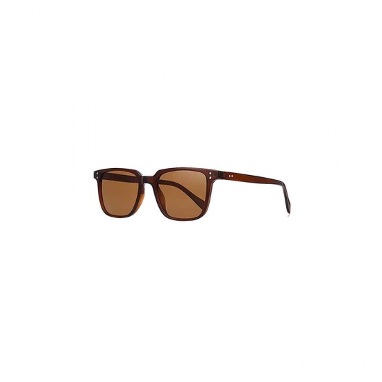 Kinary Unisex Sunglasses, Fashionable Brown Eyewear with Polarized UV Protection and Sturdy Polycarbonate Frames