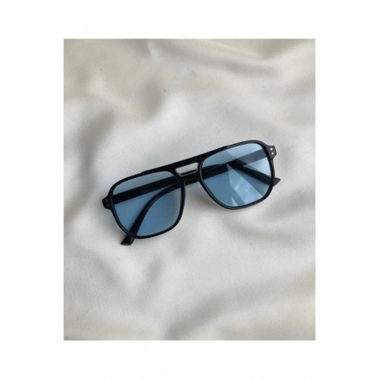 Modalucci Unisex Sunglasses, Stylish and Durable Eyewear with Blue Lenses for the New Season, Offering Affordable UV Protection