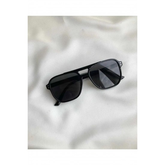 Modalucci Unisex Sunglasses, New Season Style, Trendy Design, Durable, Affordable UV Protection Eyewear with Black Lenses