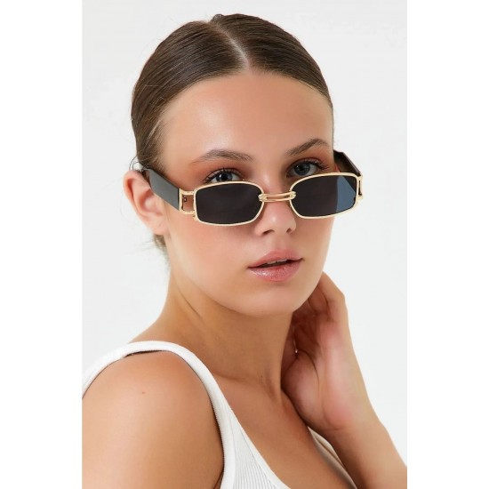 Modalucci Unisex Sunglasses, Stylish and Fashionable, Durable and Affordable UV Protection Eyewear, Elegant Mix of Black and Rose Gold