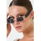 Modalucci Unisex Sunglasses, Stylish and Fashionable, Durable and Affordable UV Protection Eyewear, Elegant Mix of Black and Rose Gold