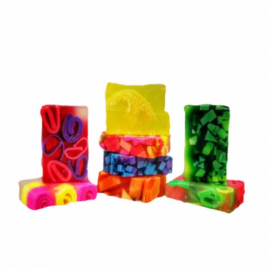 Bubble Gum soap, Handmade, 100 gr, a box with 5 pieces